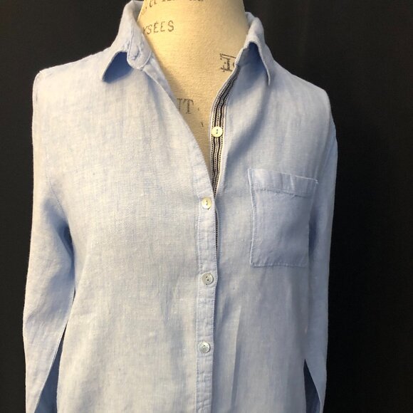 Beautiful C&C California Linen Long Shirt: Size M - Picture 3 of 15